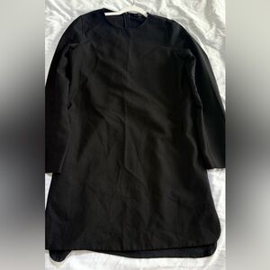 COS Black Textured Fabric Top